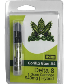 Veg Out Delta 8 Cart Gorrila Glue For Sale