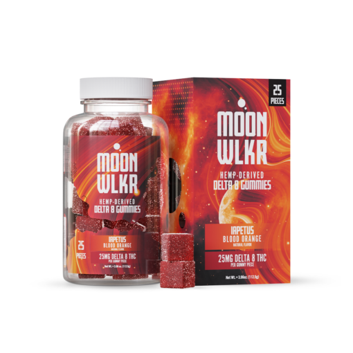 MOONWLKR DELTA 8 GUMMIES BLOOD ORANGE