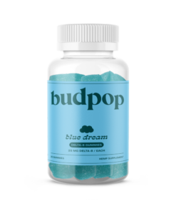 Budpop Blue Dream Berry Delta-8 THC Gummies
