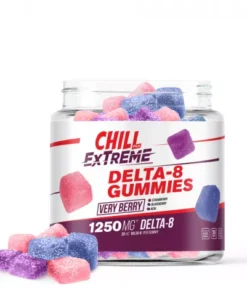 Very Berry Gummies Delta-8 THC Chill Extreme1250MG